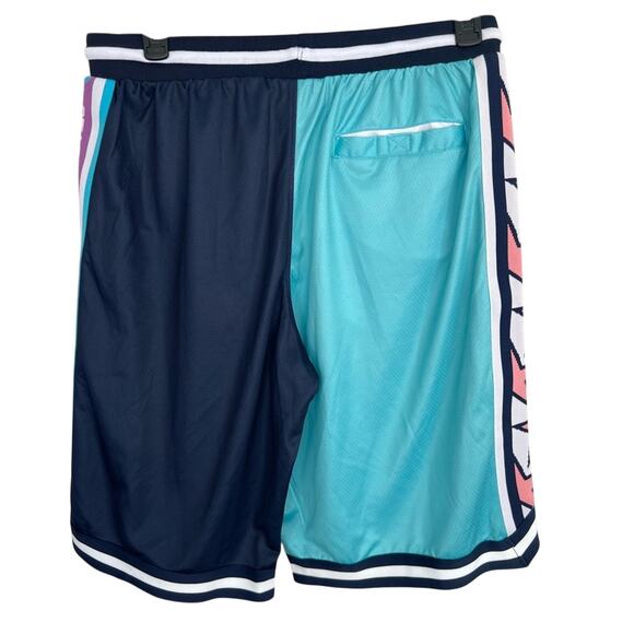 NWT Staple Pigeon Brand Collegiate Basketball Shorts Mens Sz XL Multicolor $58 - Picture 3 of 7